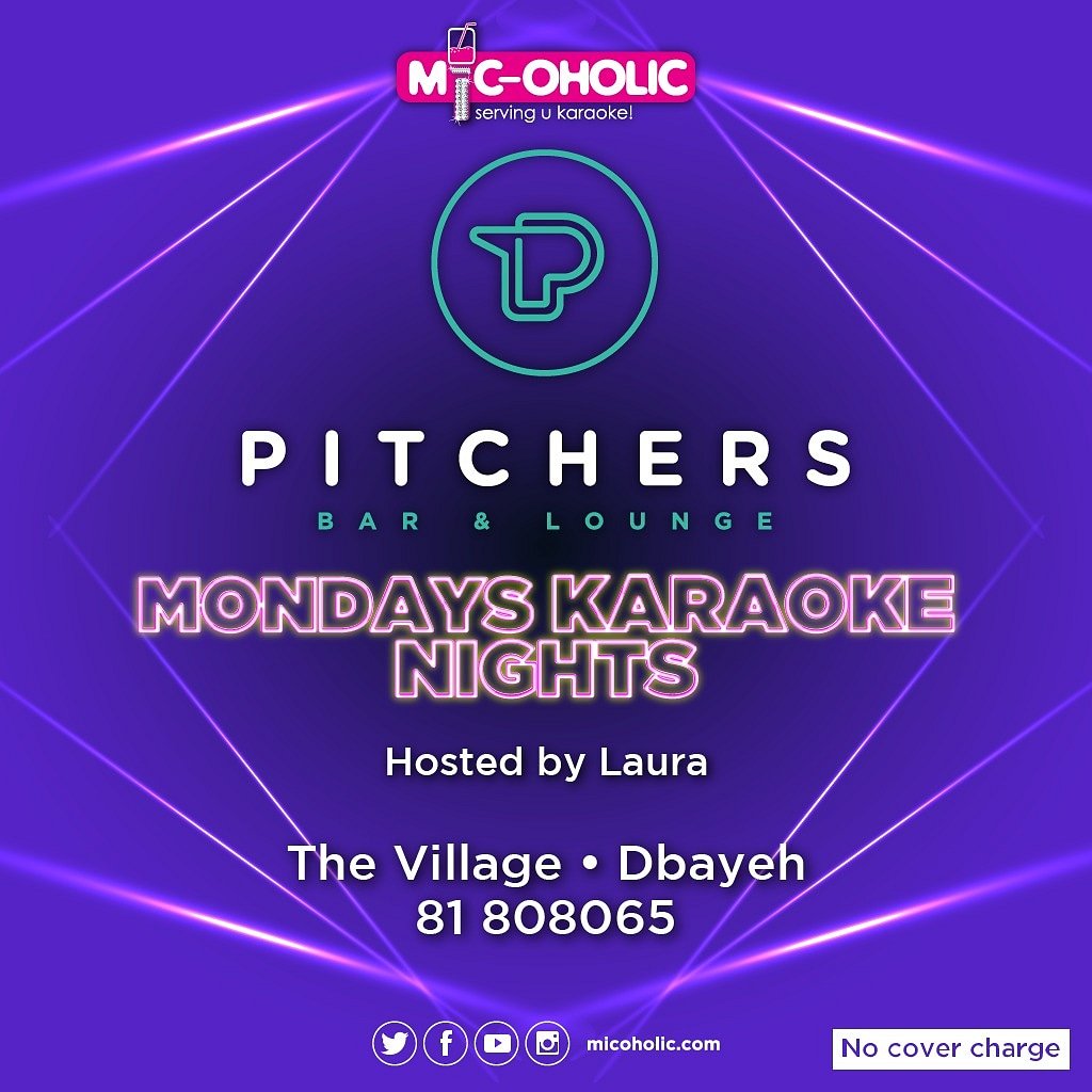 Mondays Karaoke Nights at Pitchers « Lebtivity