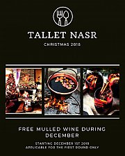 Free Home-made Mulled Wine in a Unique Christmas Boutique Restaurant Free Home-made Mulled Wine in a Unique Christmas Boutique Restaurant