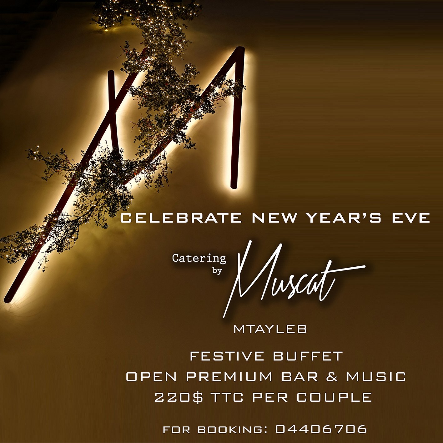 New Year&#039;s Eve 2019 at Catering by Muscat Mtayleb « Lebtivity