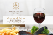 Moules et Frites at Cafe Tournesol Moules et Frites at Cafe Tournesol