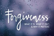 The Art of Forgiveness! The Art of Forgiveness!