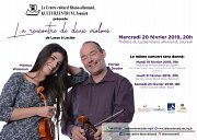 Concert: la Rencontre de Deux Violons Concert: la Rencontre de Deux Violons