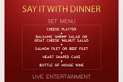 Valentine Dinner at Riviera Hotel & Beach Lounge Valentine Dinner at Riviera Hotel & Beach Lounge