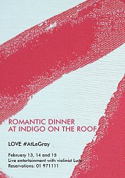 Valentine's at Indigo on the Roof Valentine's at Indigo on the Roof