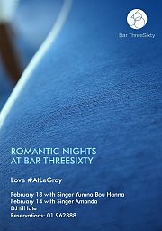 Valentine's at Bar ThreeSixty Valentine's at Bar ThreeSixty