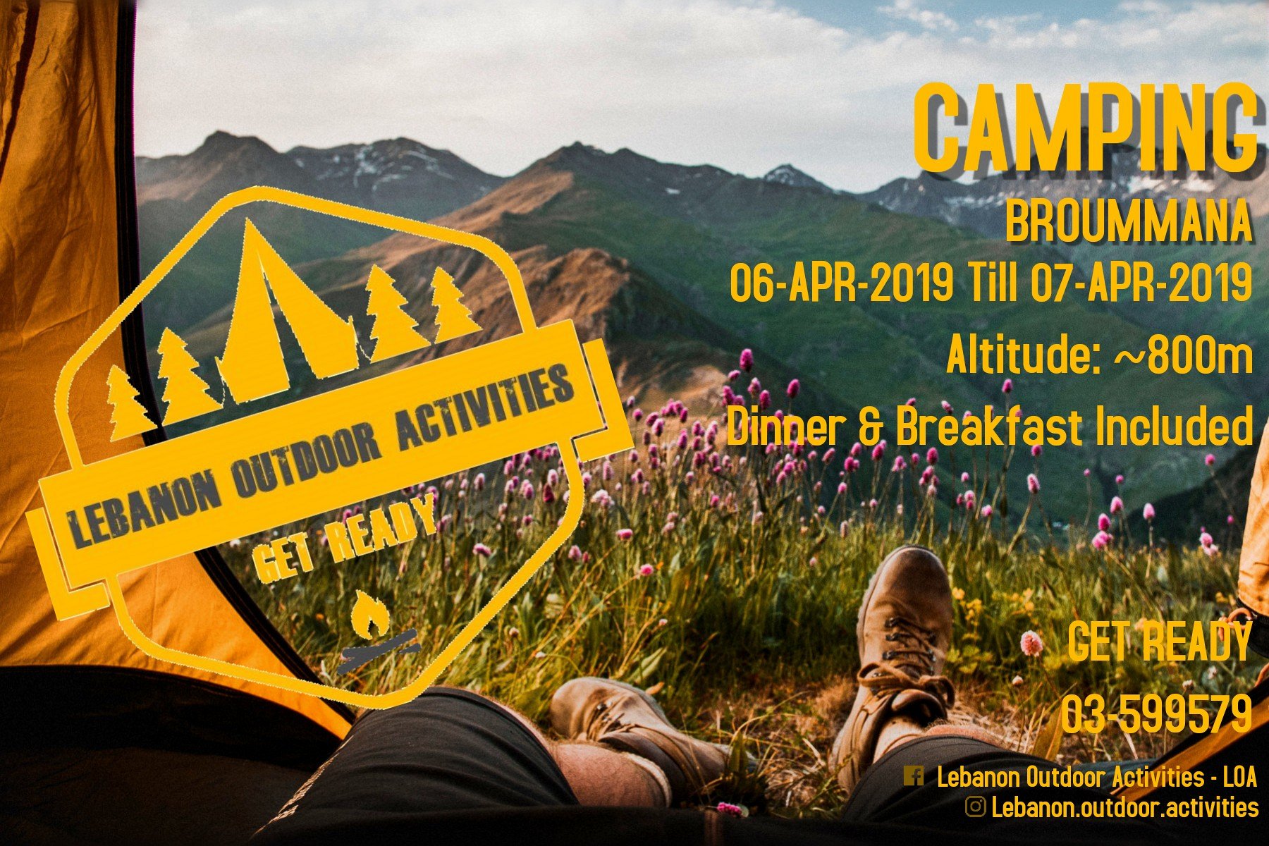 CAMPING & HIKING BROUMMANA with LEBANON OUTDOOR ACTIVITIES « Lebtivity