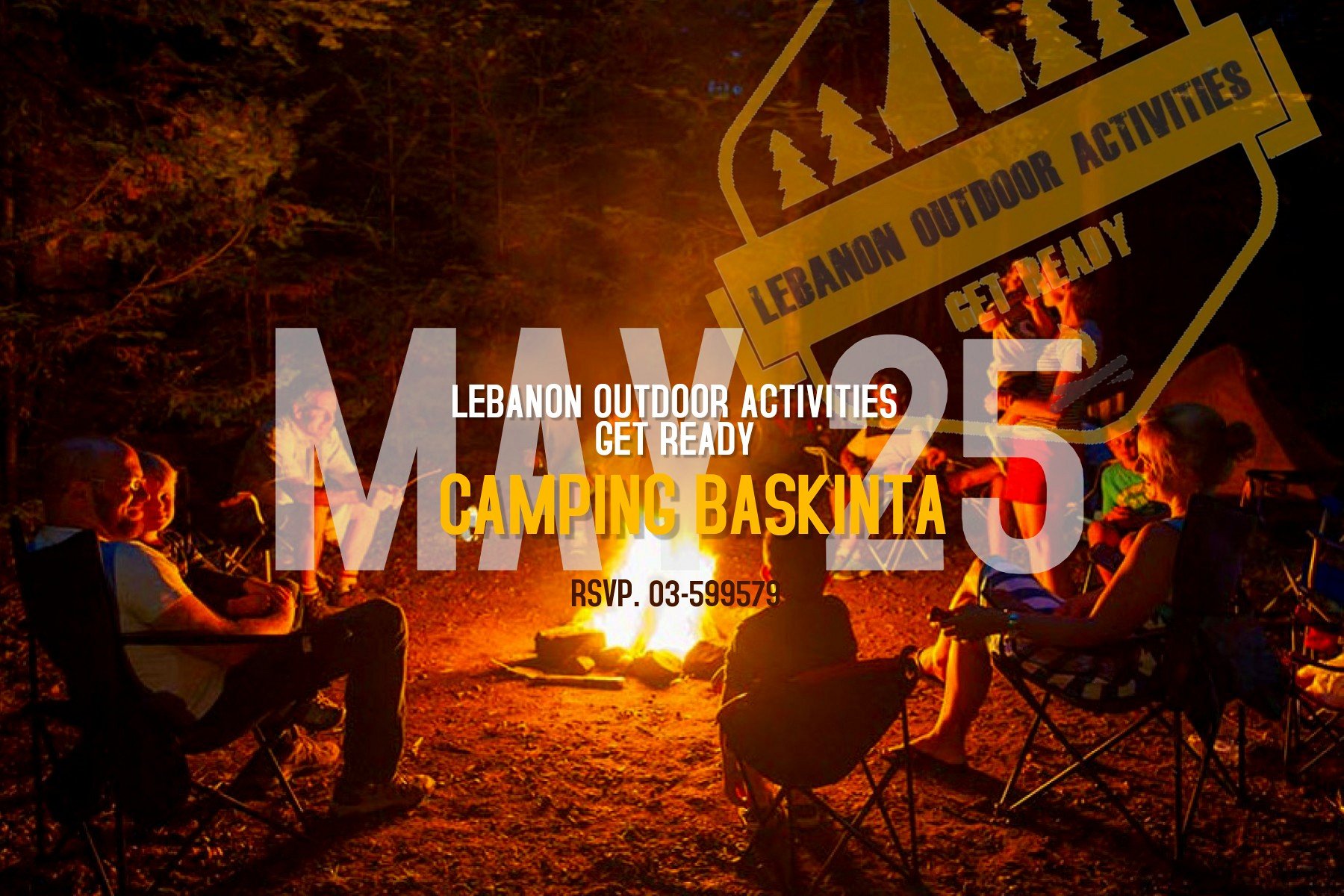 Camping Baskinta with LEBANON OUTDOOR ACTIVITIES « Lebtivity