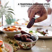 Iftar Buffet at Au Gros Sel by the Pool Iftar Buffet at Au Gros Sel by the Pool