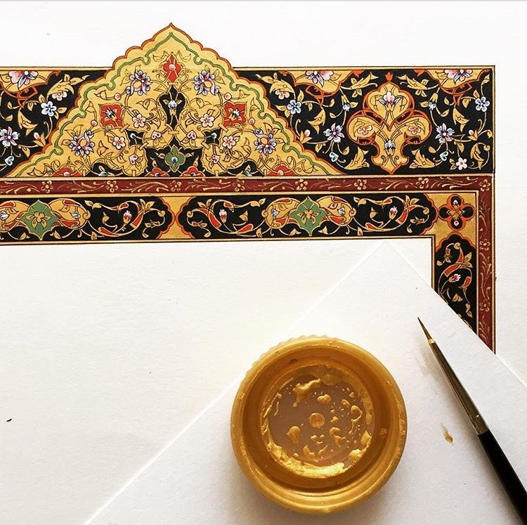 Intro To Illumination Persian Painting Tazhib Lebtivity Intro To Illumination Persian Painting Tazhib Lebtivity