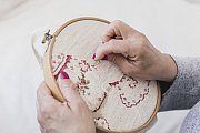 Cross Stitching at Alwan Salma Cross Stitching at Alwan Salma