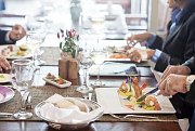 Business Lunch at Le Jardin Du Royal Business Lunch at Le Jardin Du Royal