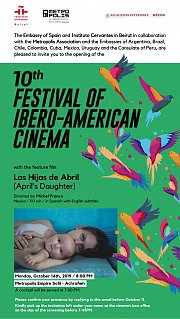 The 10th Ibero-American Film Festival 2019 The 10th Ibero-American Film Festival 2019