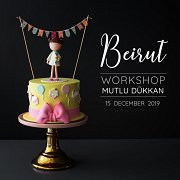 Cake Decoration Workshop with Mutlu Dukkan Cake Decoration Workshop with Mutlu Dukkan