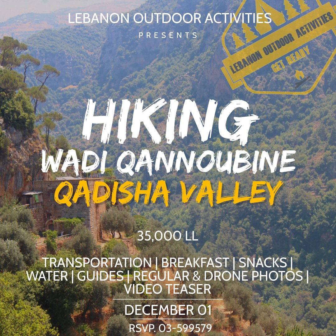 Hiking Wadi Qannoubine with Lebanon Outdoor Activities « Lebtivity