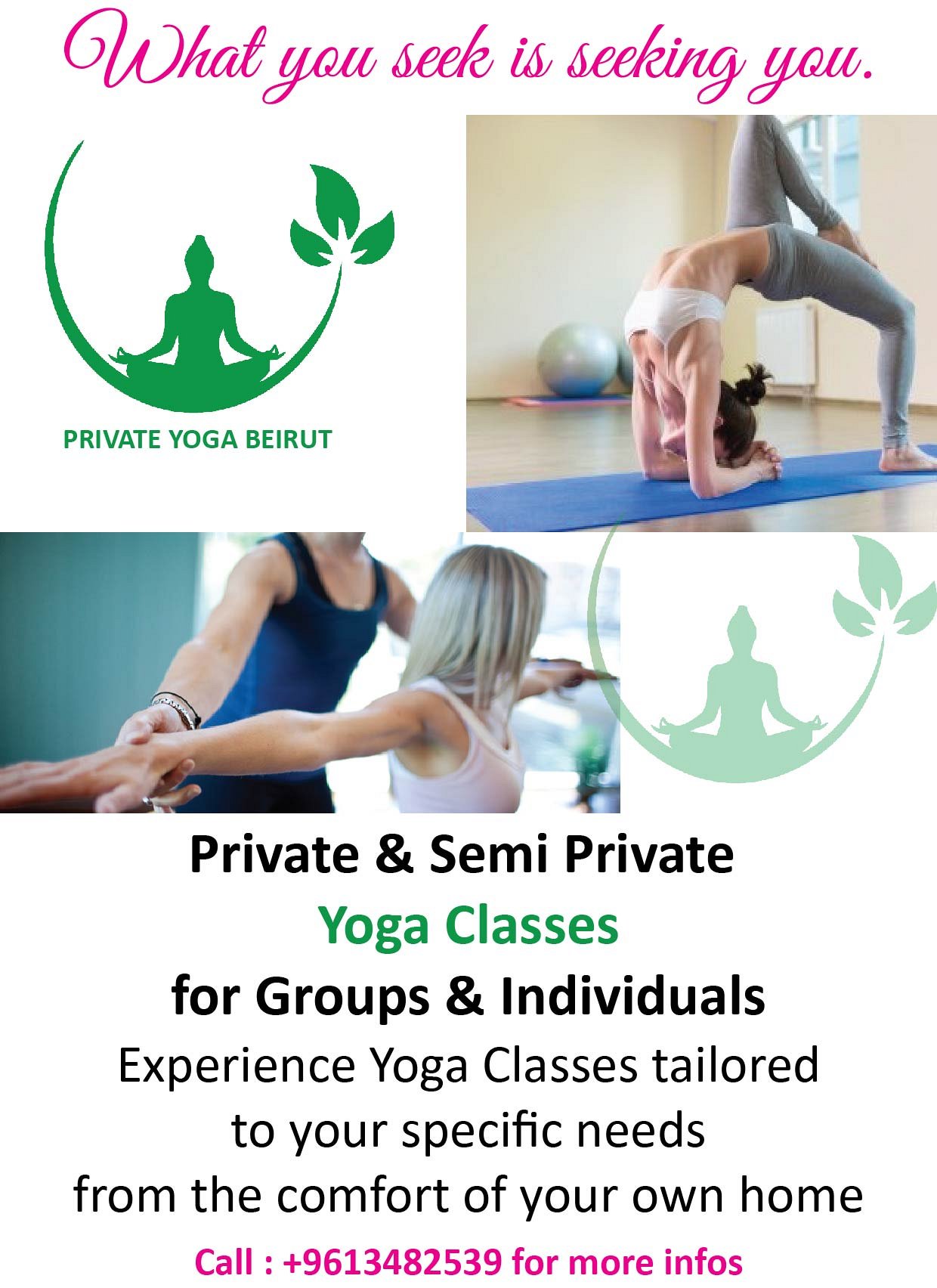 Private Yoga Sessions « Lebtivity