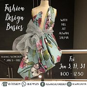 Fashion Design Basics at Alwan Salma Fashion Design Basics at Alwan Salma
